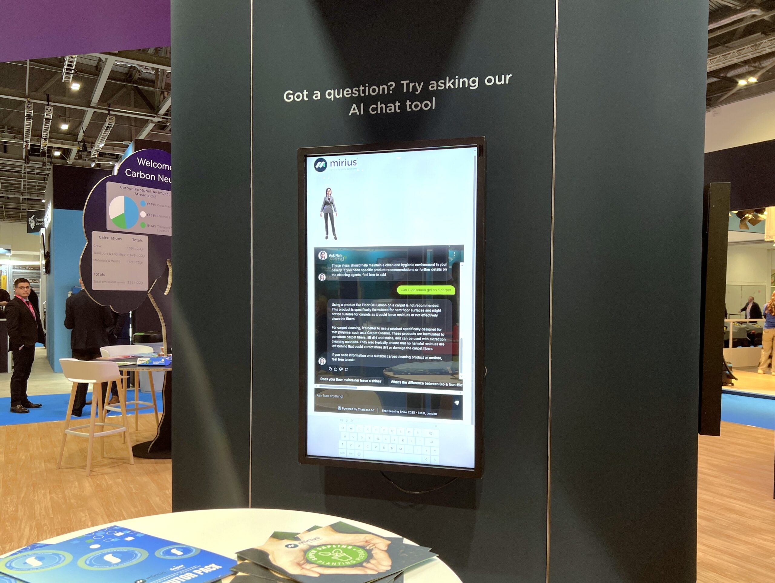 Mirius London Cleaning Show 2025_Ask_Nan_Screen