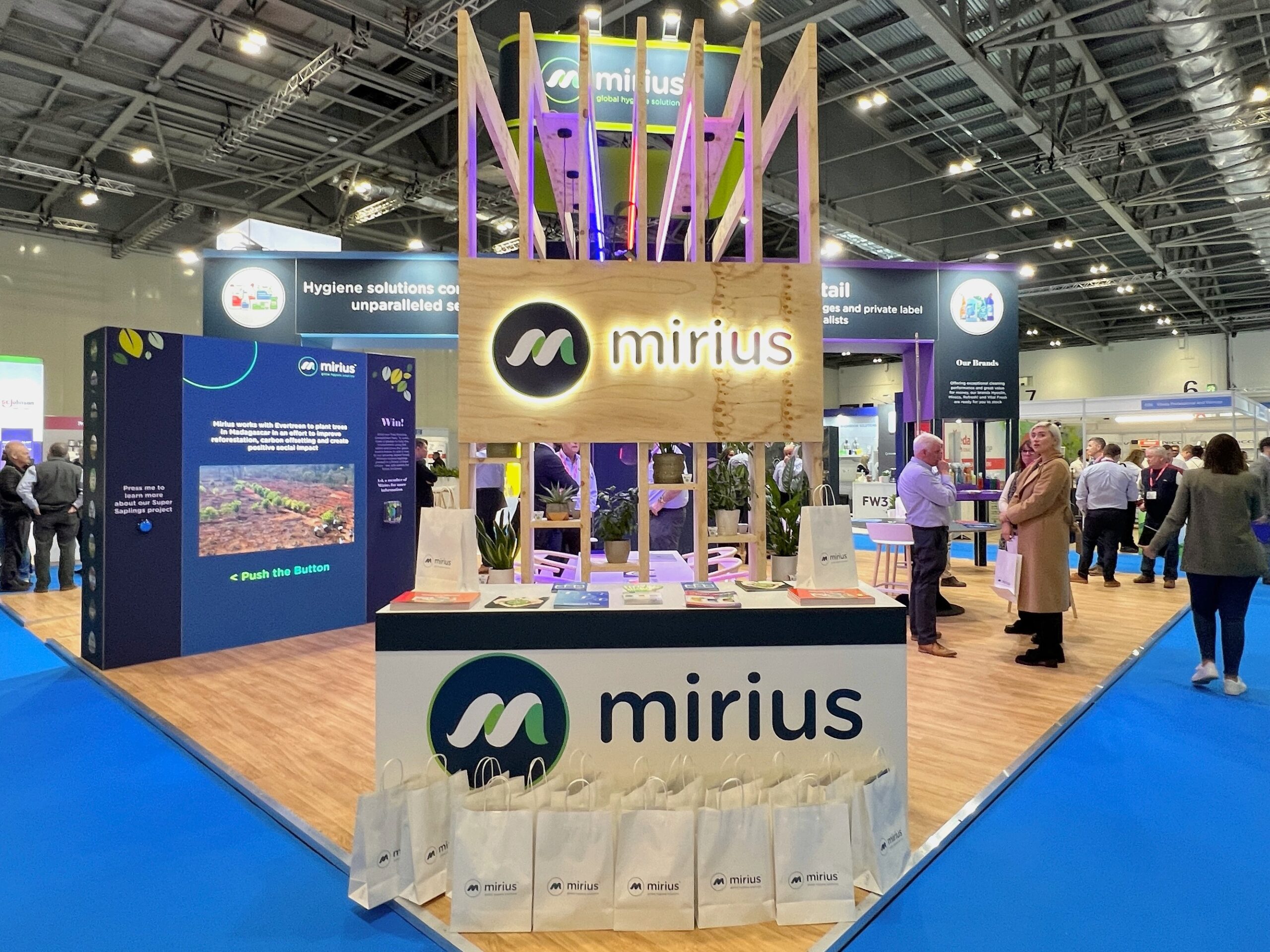 Mirius London Cleaning Show 2025_Stand_Front