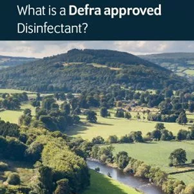 What is a Defra Approved Disinfectant?